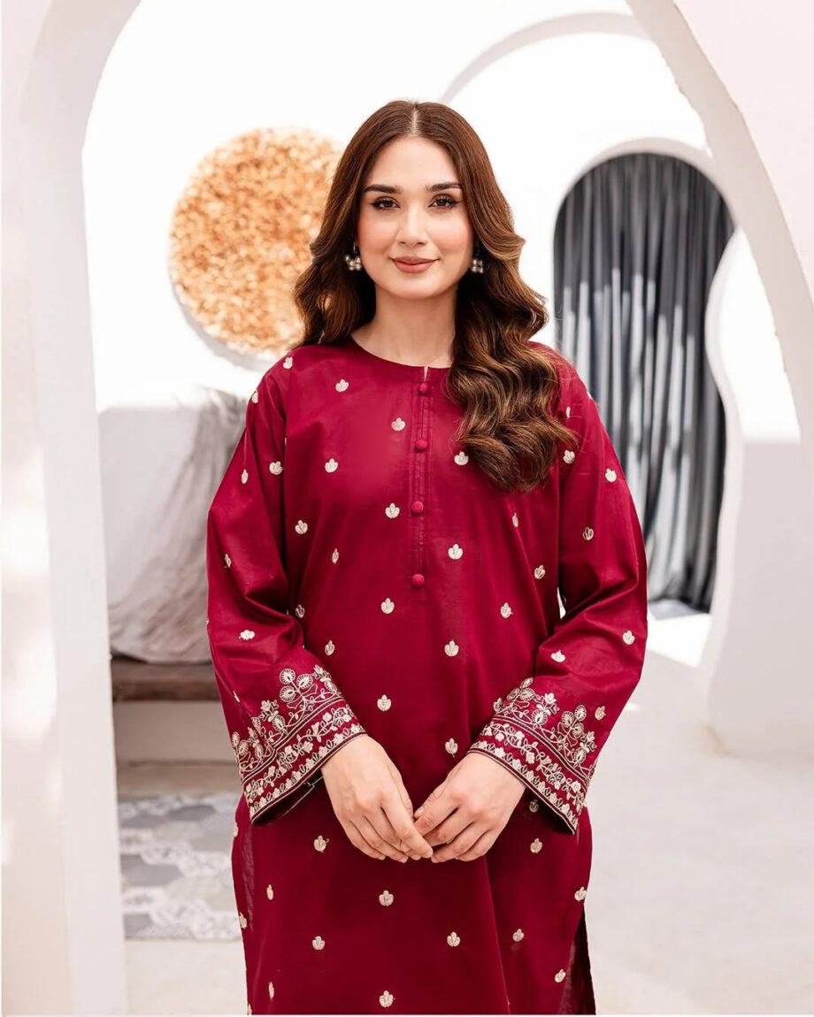 STITCHED 2 piece DRESS FA- 229