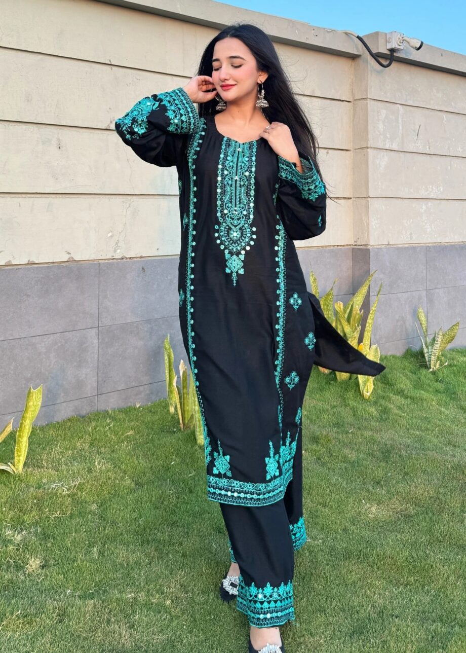 STITCHED 2 piece DRESS FA- 241